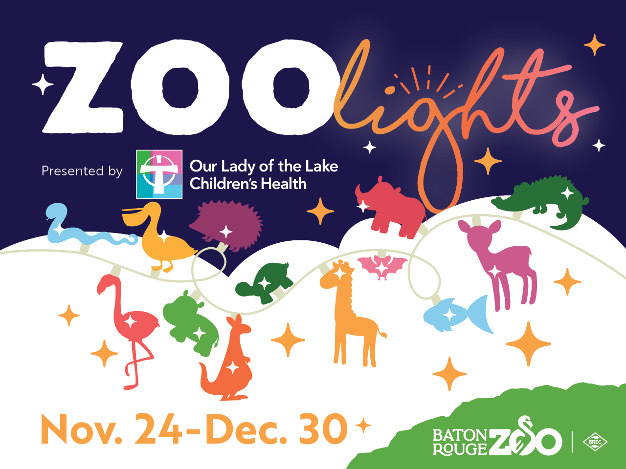 Zoo Lights Illuminates the Season Baton Rouge Parents Magazine